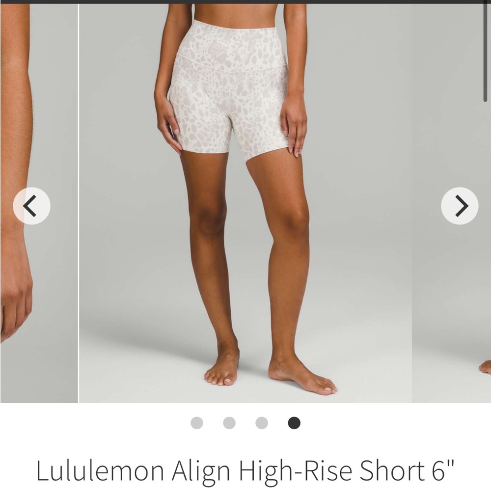 Lululemon Align 6” Shorts